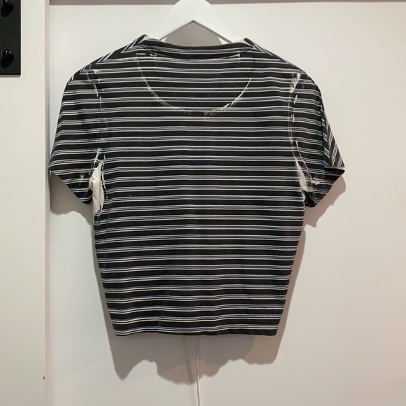 T Alexander Wang Cinched Front Tee - Picture 2 of 3